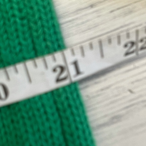 Derek Heart Green Stocking Ugly Christmas Sweater - Picture 4 of 6